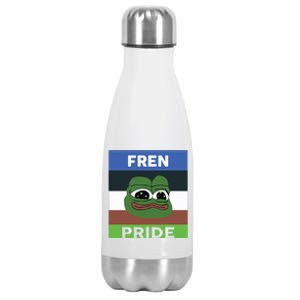 Fren Pride PEPE The Frog Stainless Steel Insulated Water Bottle