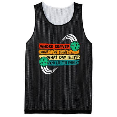 Funny Pickleball Player Pickleball Lover Pickleball Mesh Reversible Basketball Jersey Tank