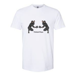 Fun Pickleball, Pickleball Ninja Men Doubles, Pickleball For Life Softstyle CVC T-Shirt