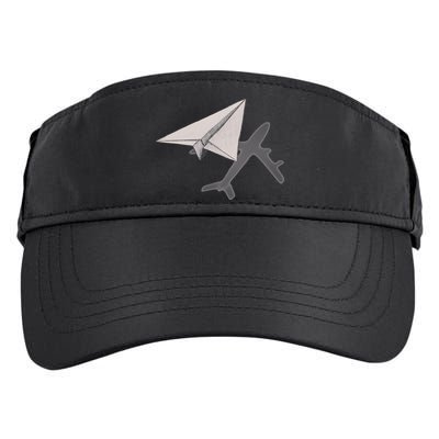 Funny Pilot Paper Airplane Funny Gift For Cofunny Giftpilots Boys Party Gift Adult Drive Performance Visor