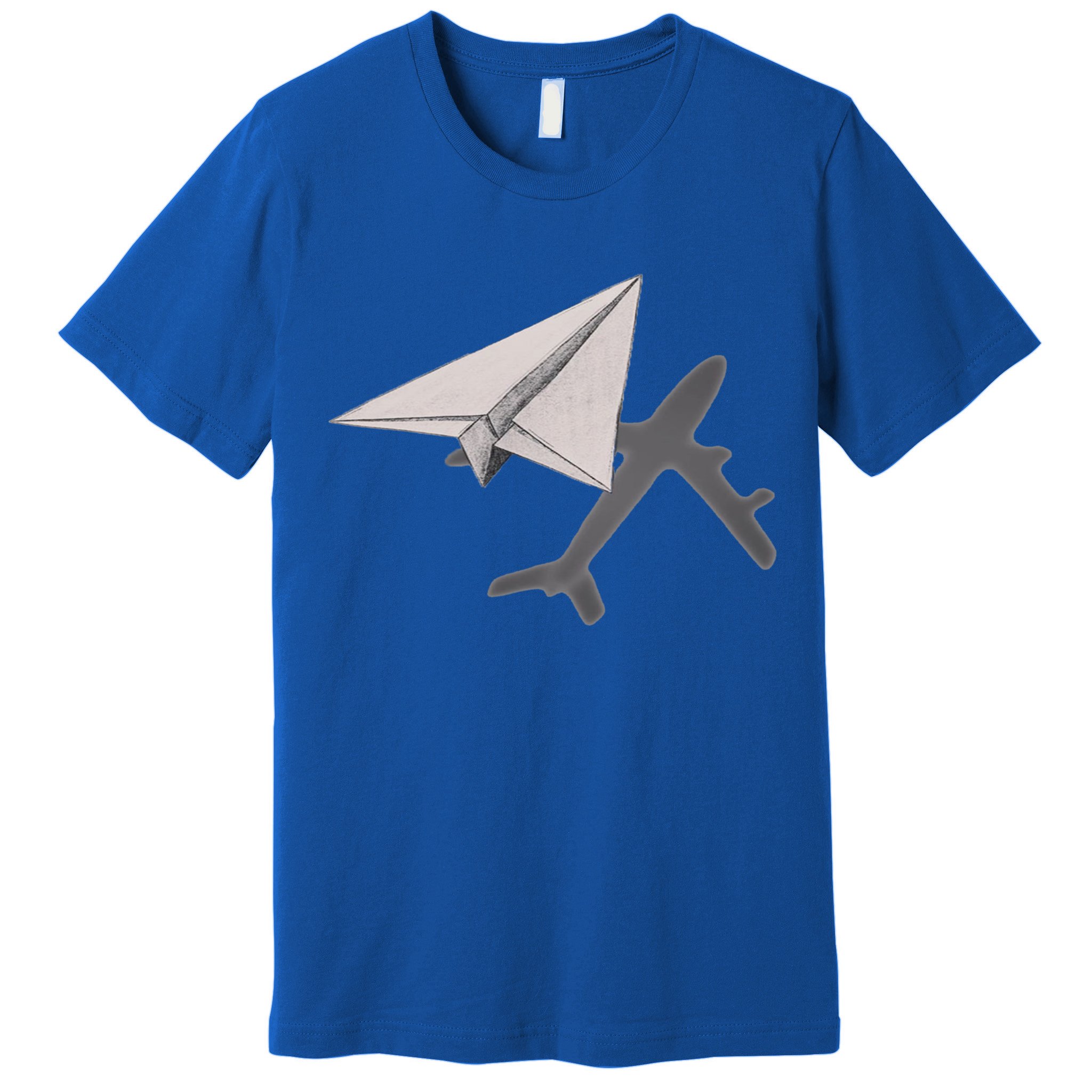 Funny Pilot Paper Airplane Funny Gift For Cofunny Giftpilots Boys Party Gift Premium T-Shirt
