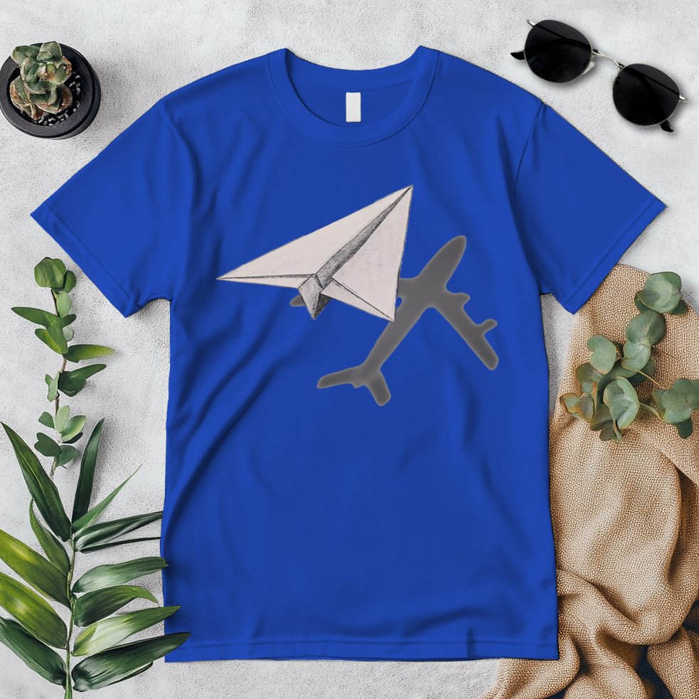 Funny Pilot Paper Airplane Funny Gift For Cofunny Giftpilots Boys Party Gift Premium T-Shirt