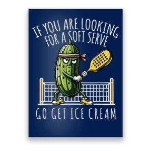 Funny Pickleball Player Paddleball Lover Poster