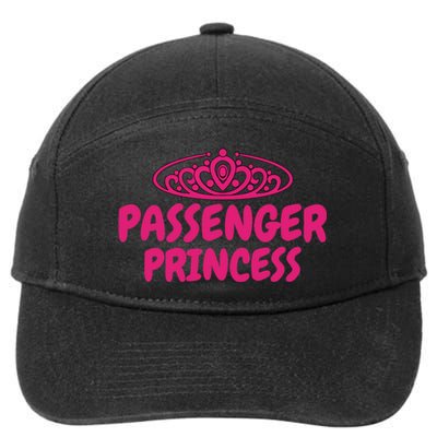 Funny Passenger Princess 7-Panel Snapback Hat