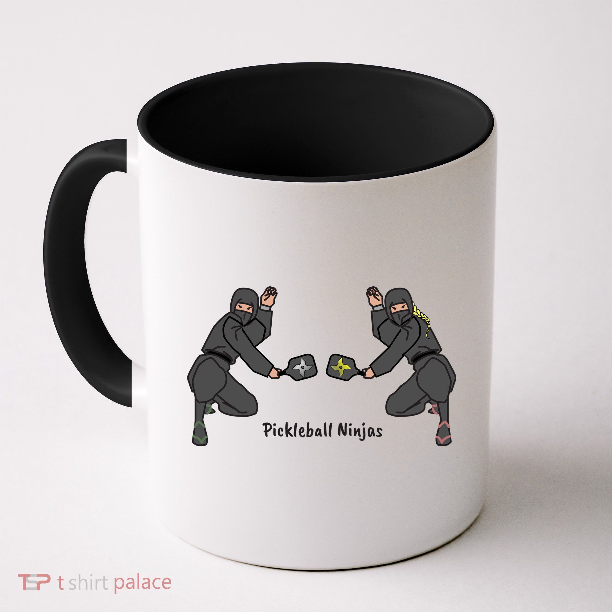 Fun Pickleball, Pickleball Ninja Mixed Doubles, Pickleball For Life Mug