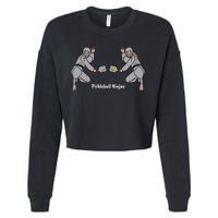 Fun Pickleball, Pickleball Ninja Mixed Doubles, Pickleball For Life Cropped Pullover Crew
