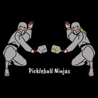 Fun Pickleball, Pickleball Ninja Mixed Doubles, Pickleball For Life Cropped Pullover Crew
