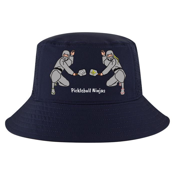 Fun Pickleball, Pickleball Ninja Mixed Doubles, Pickleball For Life Cool Comfort Performance Bucket Hat