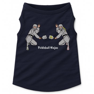 Fun Pickleball, Pickleball Ninja Mixed Doubles, Pickleball For Life Doggie Tank