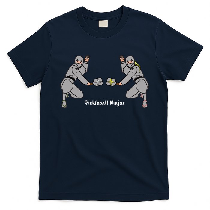 Fun Pickleball, Pickleball Ninja Mixed Doubles, Pickleball For Life T-Shirt