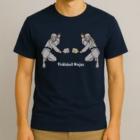 Fun Pickleball, Pickleball Ninja Mixed Doubles, Pickleball For Life T-Shirt