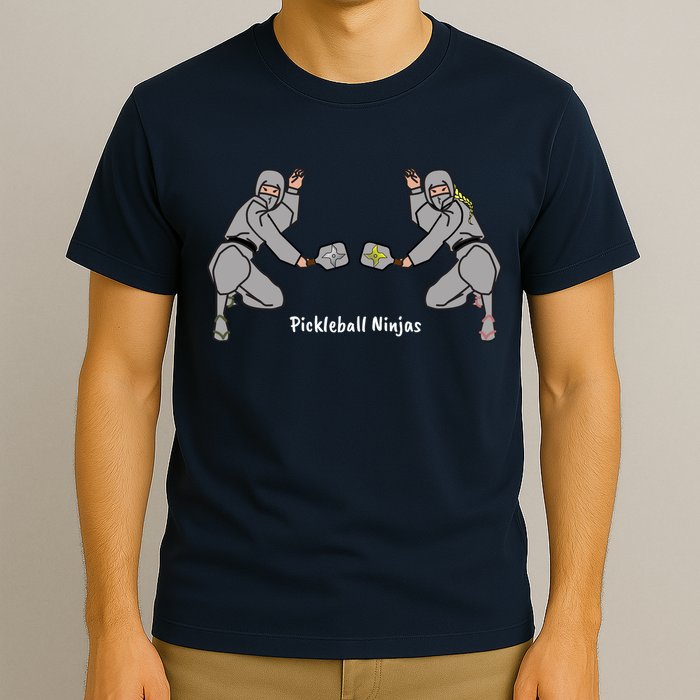 Fun Pickleball, Pickleball Ninja Mixed Doubles, Pickleball For Life T-Shirt