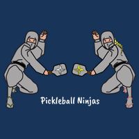 Fun Pickleball, Pickleball Ninja Mixed Doubles, Pickleball For Life T-Shirt