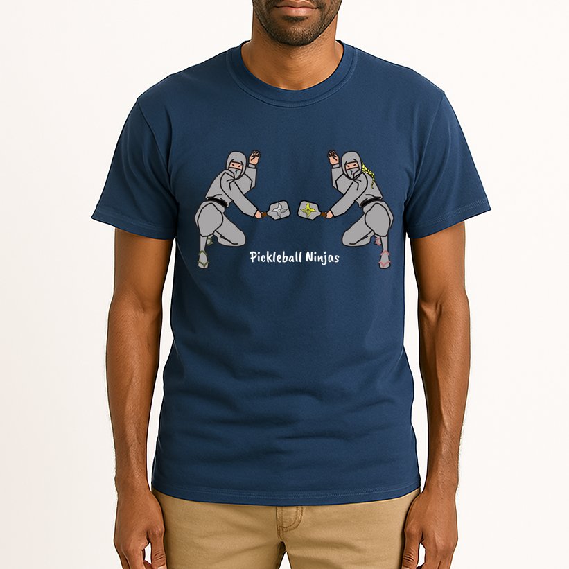 Fun Pickleball, Pickleball Ninja Mixed Doubles, Pickleball For Life Tall T-Shirt