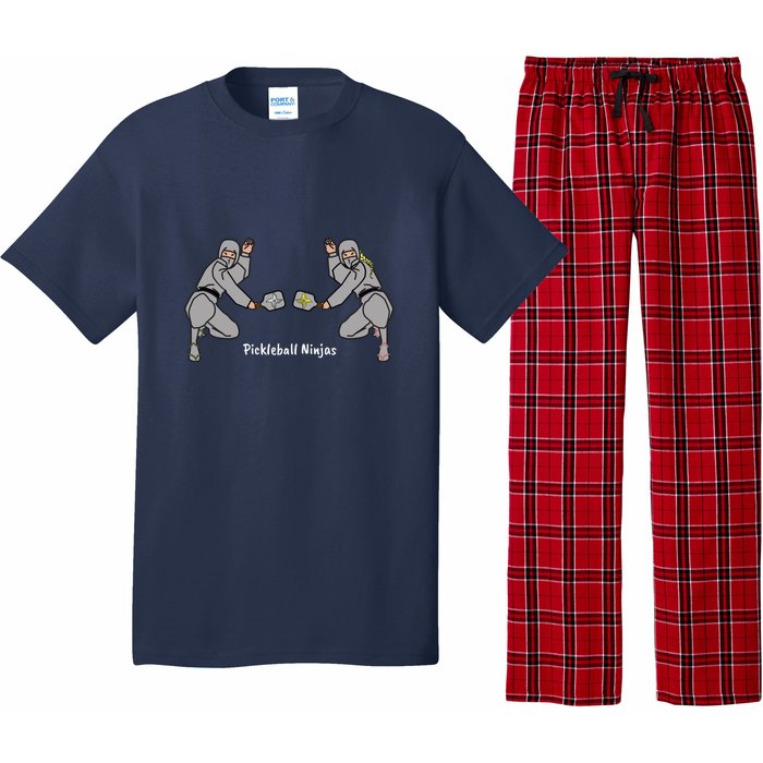 Fun Pickleball, Pickleball Ninja Mixed Doubles, Pickleball For Life Pajama Set