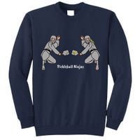 Fun Pickleball, Pickleball Ninja Mixed Doubles, Pickleball For Life Tall Sweatshirt