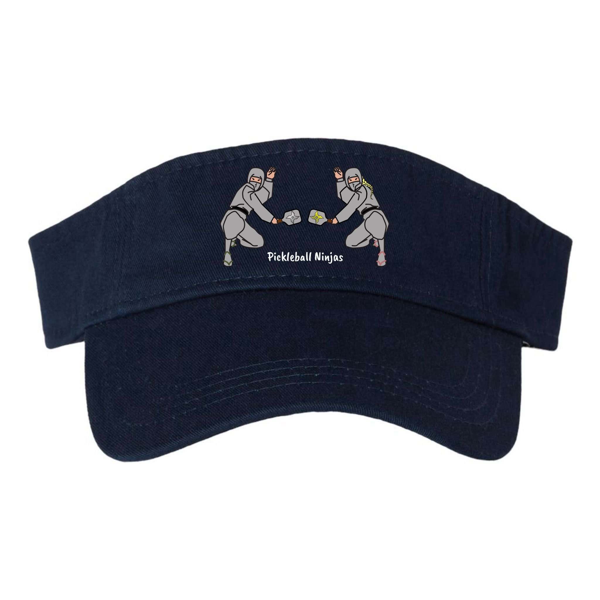 Fun Pickleball, Pickleball Ninja Mixed Doubles, Pickleball For Life Visor