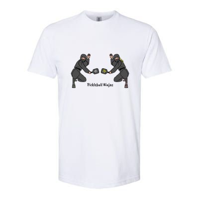 Fun Pickleball, Pickleball Ninja Mixed Doubles, Pickleball For Life Softstyle® CVC T-Shirt