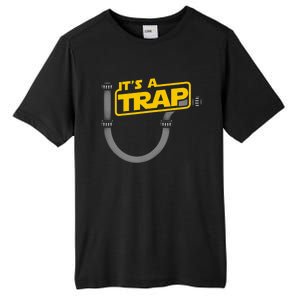 Funny Plumbing Plumber It's A Trap Tall Fusion ChromaSoft Performance T-Shirt