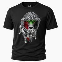 Free palestine Palestinian lion Cooling Performance Crew T-Shirt