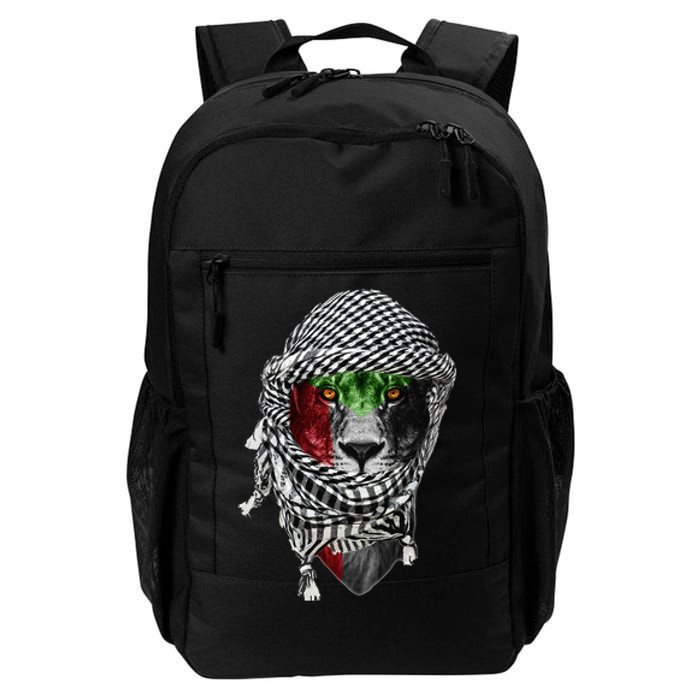 Free palestine Palestinian lion Daily Commute Backpack