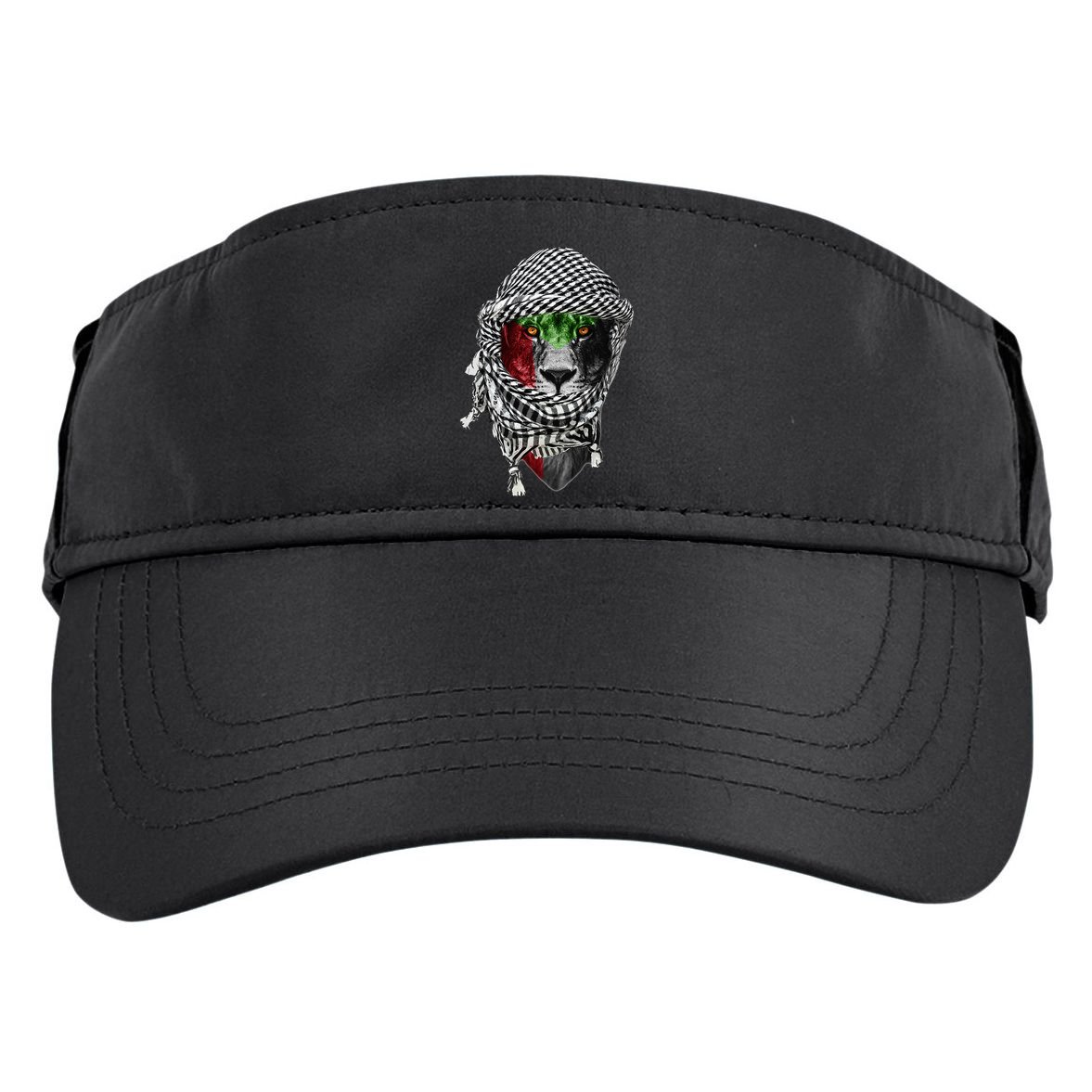 Free palestine Palestinian lion Adult Drive Performance Visor