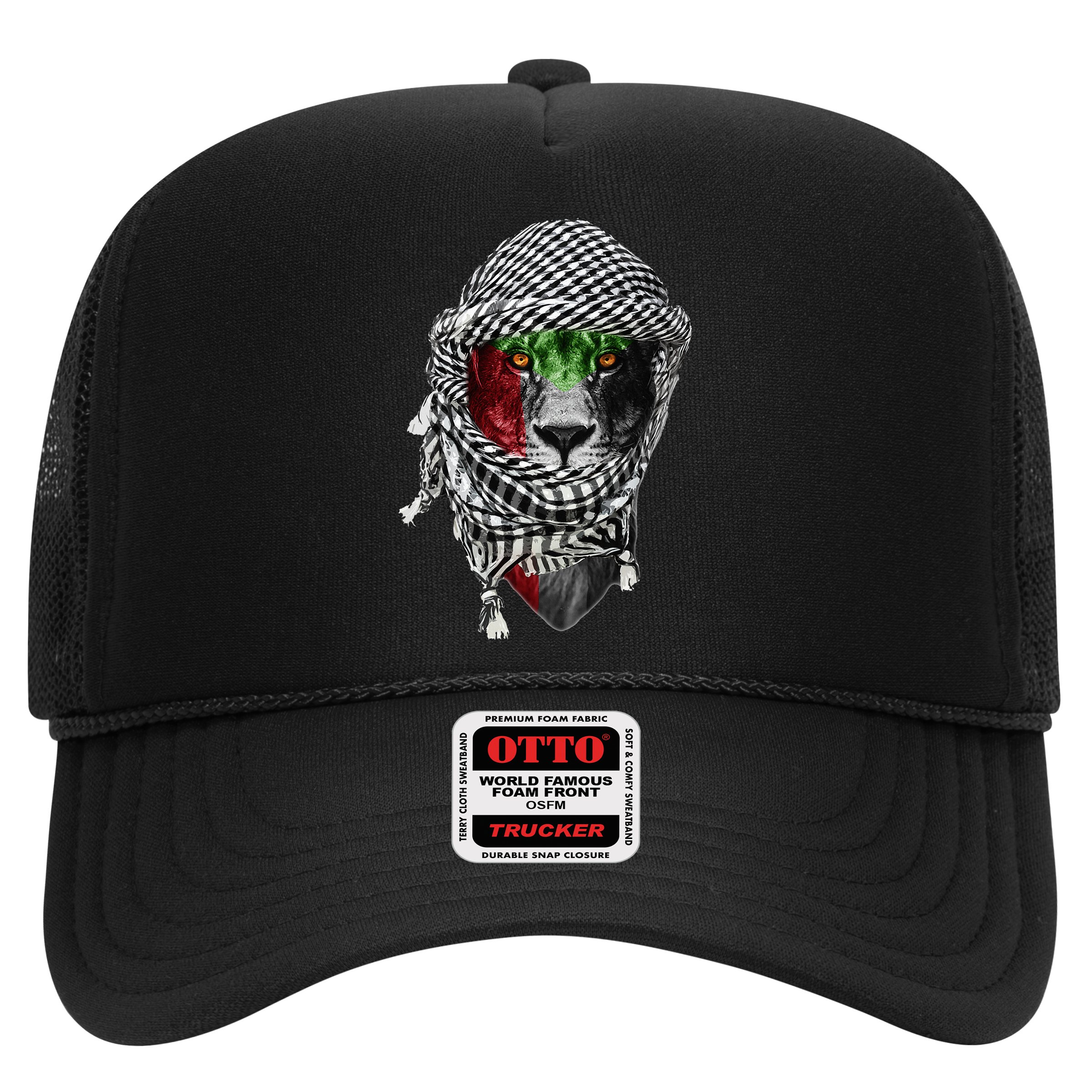 Free palestine Palestinian lion Hat