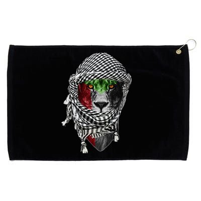 Free palestine Palestinian lion Grommeted Golf Towel