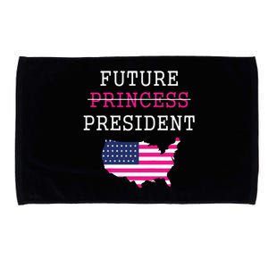 Future President Presidents Day 4th July Baby Girl Microfiber Hand Towel