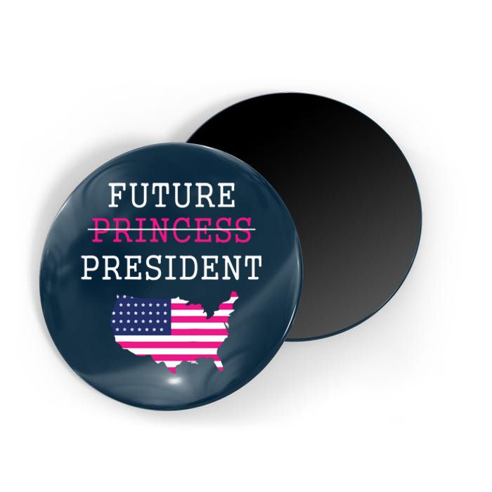 Future President Presidents Day 4th July Baby Girl Magnet