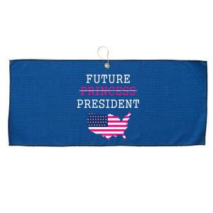 Future President Presidents Day 4th July Baby Girl Large Microfiber Waffle Golf Towel