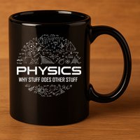 Funny Physics Physics Science Physicist Physics Humor 11oz C Handle Ceramic Mug