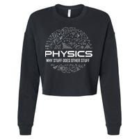 Funny Physics Physics Science Physicist Physics Humor Cropped Pullover Crew
