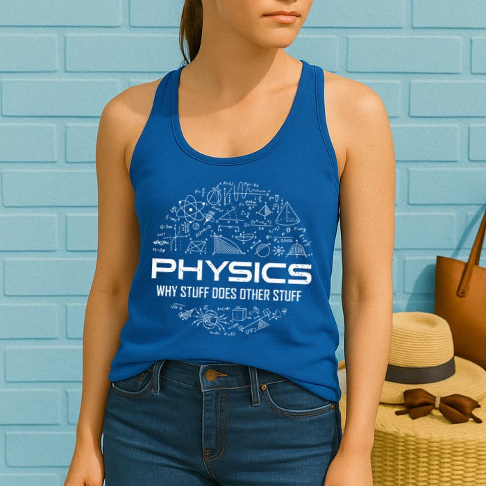 Funny Physics Physics Science Physicist Physics Humor Womens Tank Top