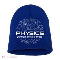 Funny Physics Physics Science Physicist Physics Humor Short Acrylic Beanie