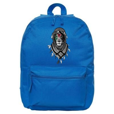 Free Palestine Palestinian Lion Funny Gift 16 in Basic Backpack