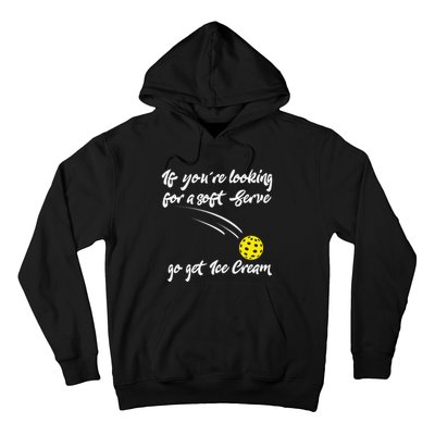 Funny Pickleball Pun for Paddleball Lover Player Hoodie