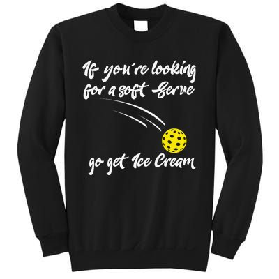 Funny Pickleball Pun for Paddleball Lover Player Sweatshirt