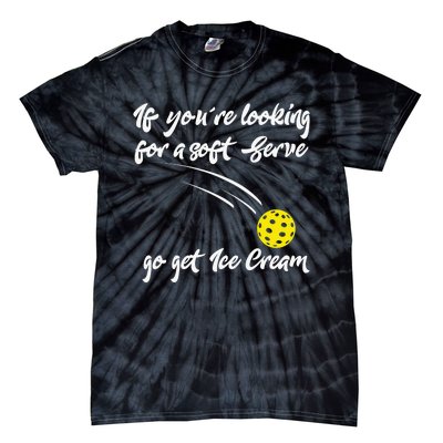 Funny Pickleball Pun for Paddleball Lover Player Tie-Dye T-Shirt