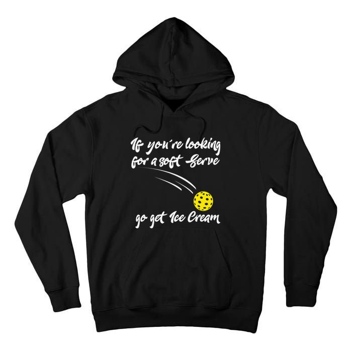 Funny Pickleball Pun for Paddleball Lover Player Tall Hoodie