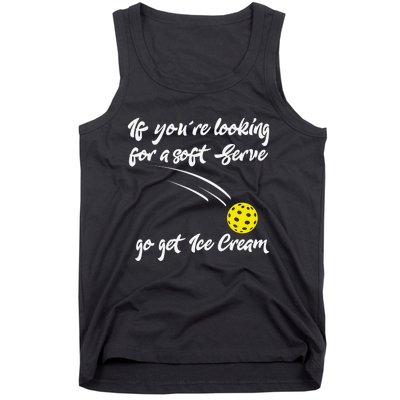 Funny Pickleball Pun for Paddleball Lover Player Tank Top