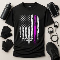 Funny Patriotic PCA USA Flag Nurses Week Gifts 4th Of July Cooling Performance Crew T-Shirt