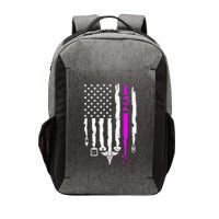 Funny Patriotic PCA USA Flag Nurses Week Gifts 4th Of July Vector Backpack