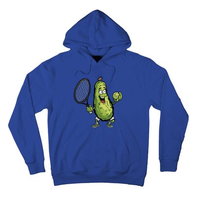 Funny Pickleball Player Paddleball Lover Funny Cucumber Meaningful Gift Hoodie