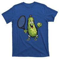 Funny Pickleball Player Paddleball Lover Funny Cucumber Meaningful Gift T-Shirt