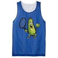 Funny Pickleball Player Paddleball Lover Funny Cucumber Meaningful Gift Mesh Reversible Basketball Jersey Tank