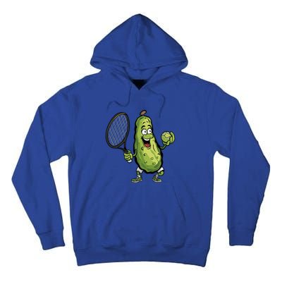 Funny Pickleball Player Paddleball Lover Funny Cucumber Meaningful Gift Tall Hoodie