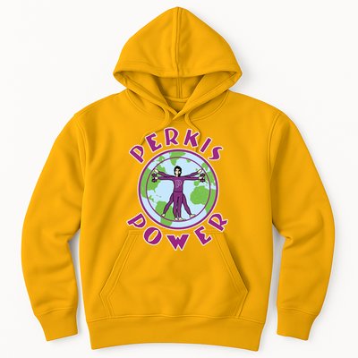 Funny Perkis Power Fitness Logo Hoodie