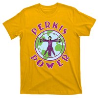 Funny Perkis Power Fitness Logo T-Shirt