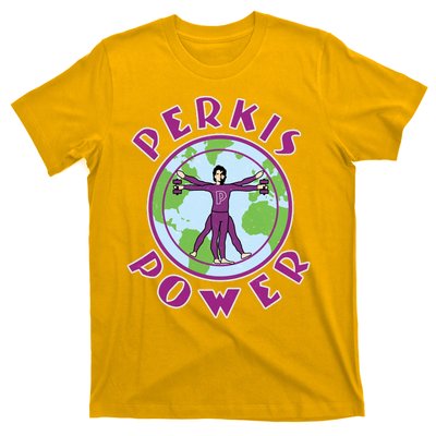 Funny Perkis Power Fitness Logo T-Shirt